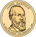 Garfield Presidential Coin